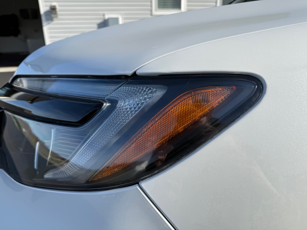 After headlight restoration — Stephens City VA