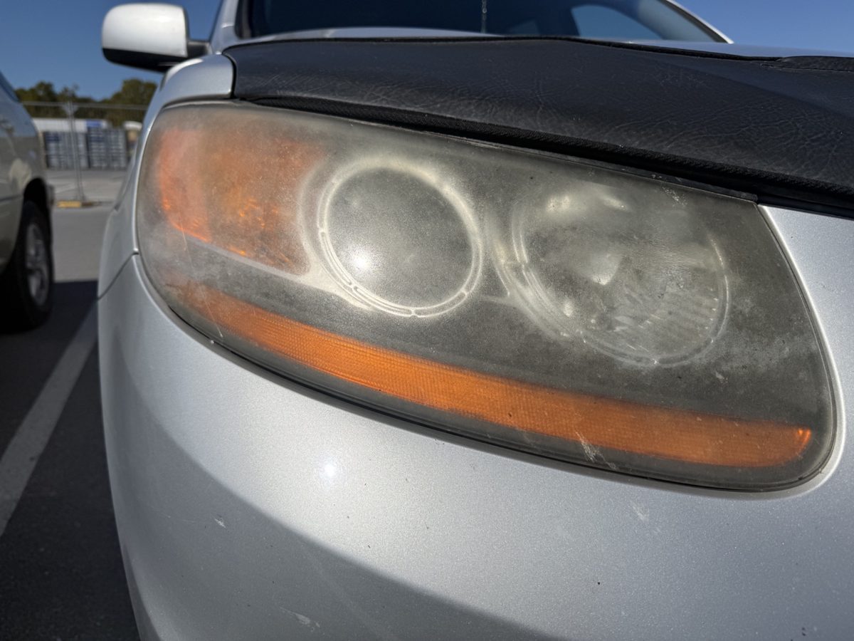 Before headlight restoration — Front Royal VA