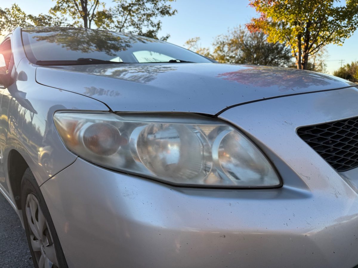 Before headlight restoration — Stephens City VA