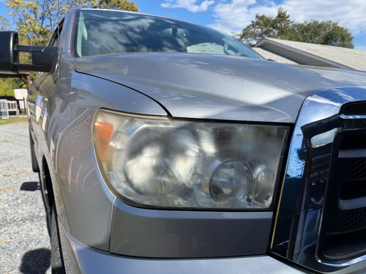 Before headlight restoration — Winchester VA