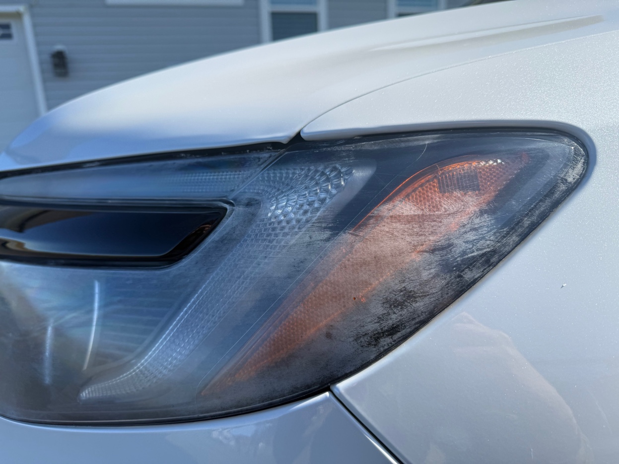Before headlight restoration — Stephens City VA