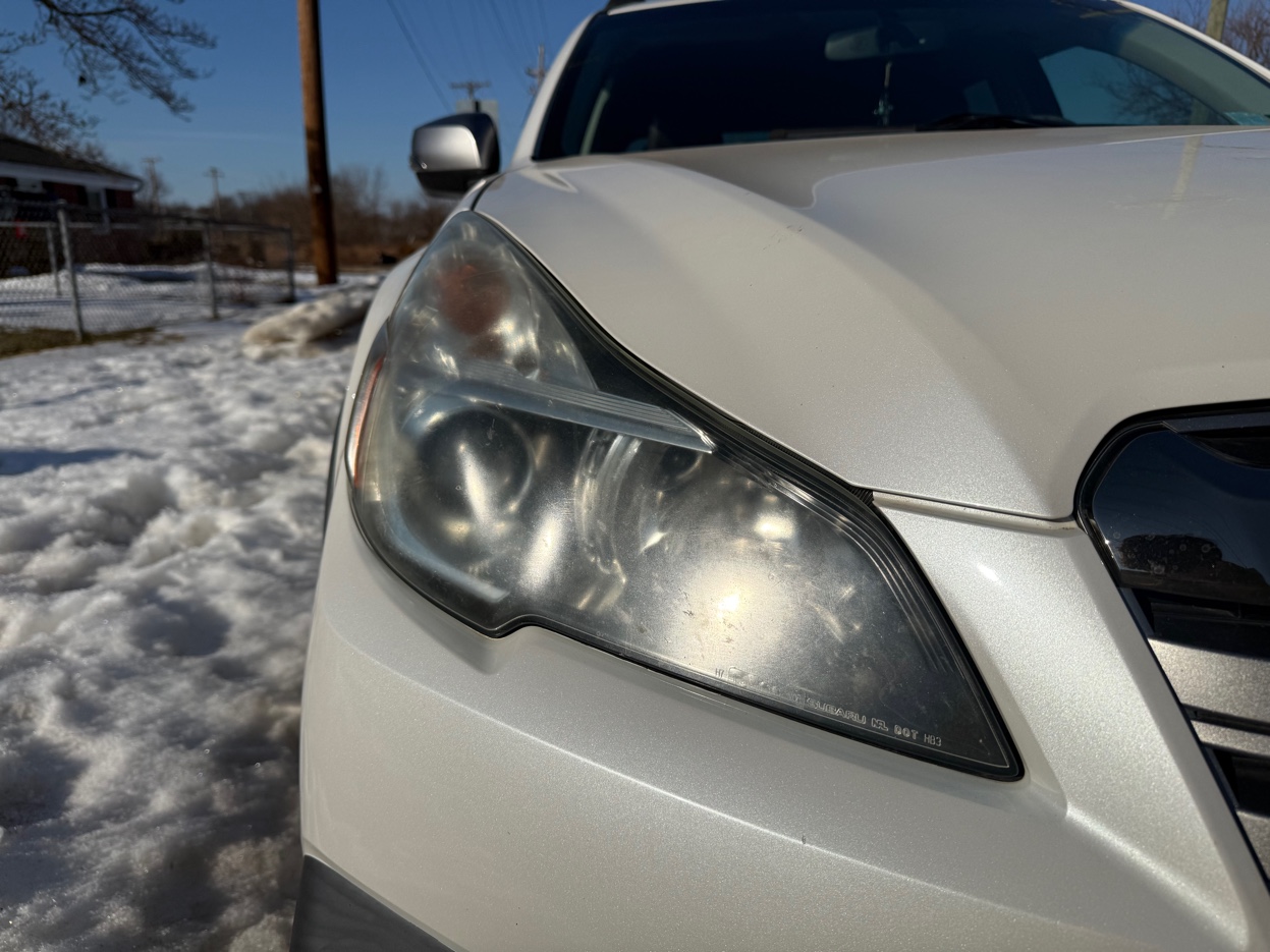 Before headlight restoration — Front Royal VA